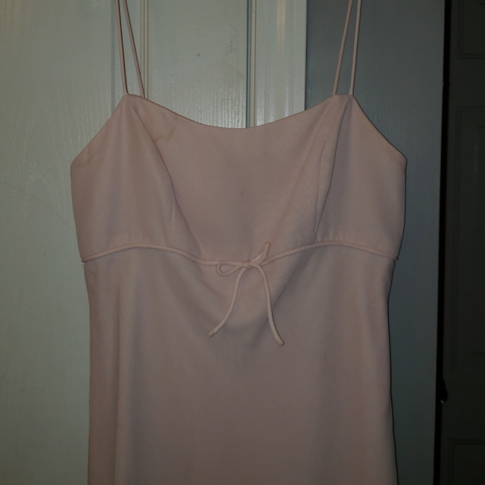 David's Bridal Pink Formal Dress